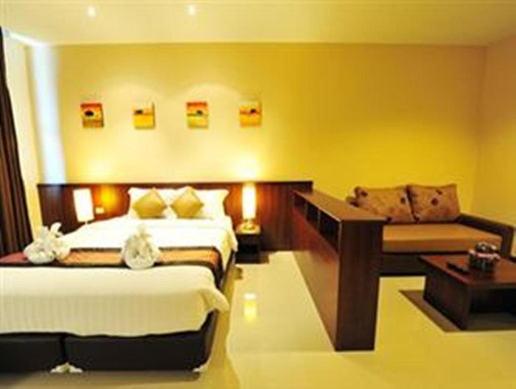 Green World Palace Hotel Songkhla Pokoj fotografie